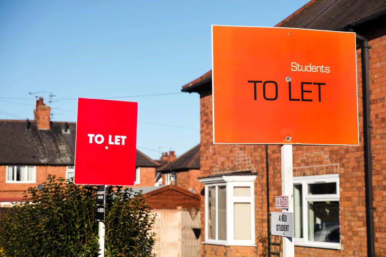 home advertised as student let derby